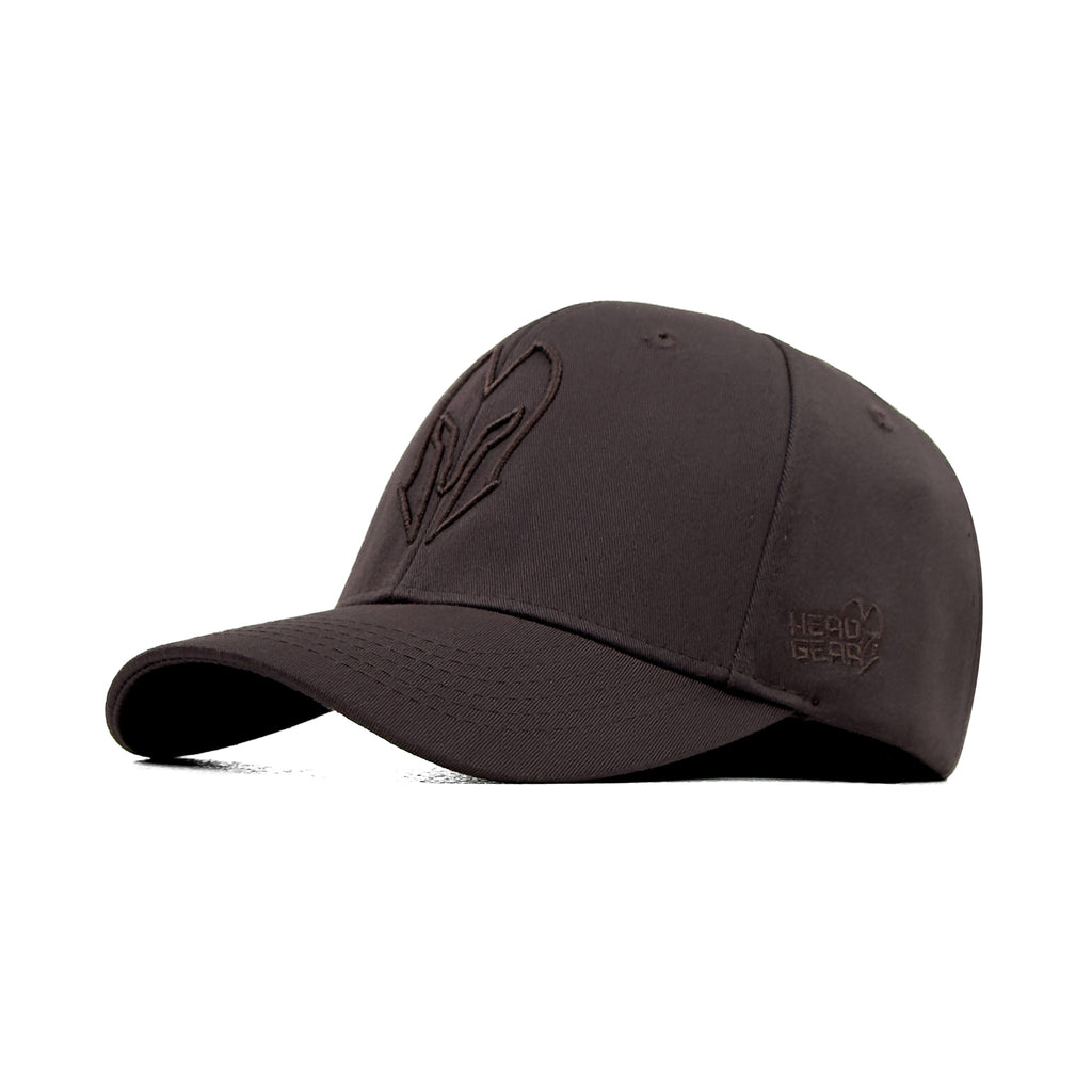 HEAD GEAR DARK COFFEE SUPER TWILL CAP
