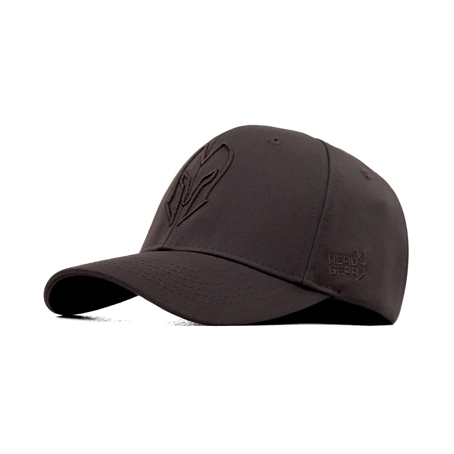 HEAD GEAR DARK COFFEE SUPER TWILL CAP