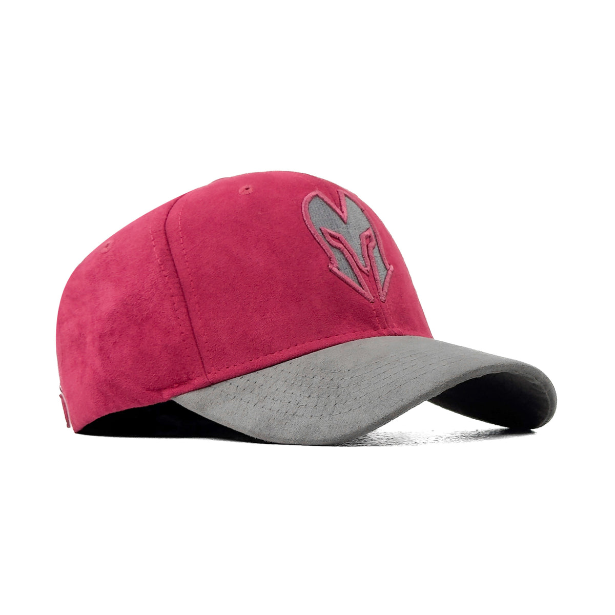 HEAD GEAR MAROON & GREY REDEFINED SUEDE CAP