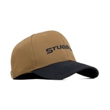 HEAD GEAR STUBBORN BROWN AND BLACK CAP