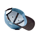 HEAD GEAR DOPE SKY BLUE AND COFFEE CAP