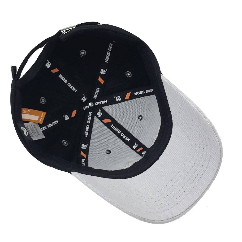 HEAD GEAR SELFMADE BLACK CAP