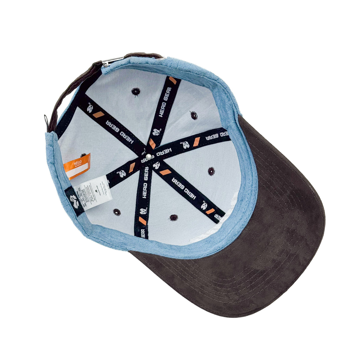 HEAD GEAR DOPE SKY BLUE AND COFFEE CAP