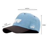 HEAD GEAR DOPE SKY BLUE AND COFFEE CAP