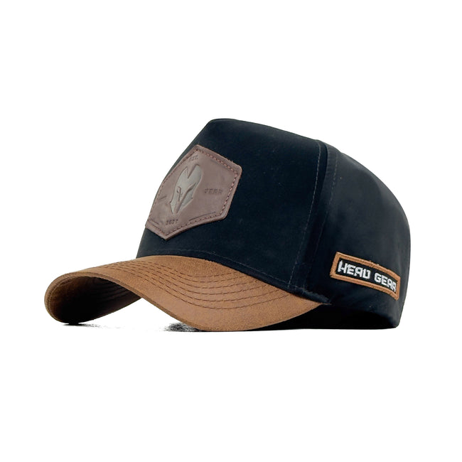 HEAD GEAR HG CORE LEATHER PATCH CAP - HGCH07