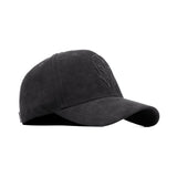 HEAD GEAR BLACK SUPER SUEDE CAP