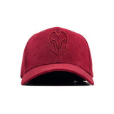 HEAD GEAR RED WINE SUPER SUEDE CAP