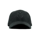 HEAD GEAR BLACK SUPER SUEDE CAP