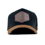 HEAD GEAR HG CORE LEATHER PATCH CAP - HGCH07