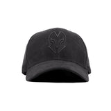 HEAD GEAR BLACK SUPER SUEDE CAP