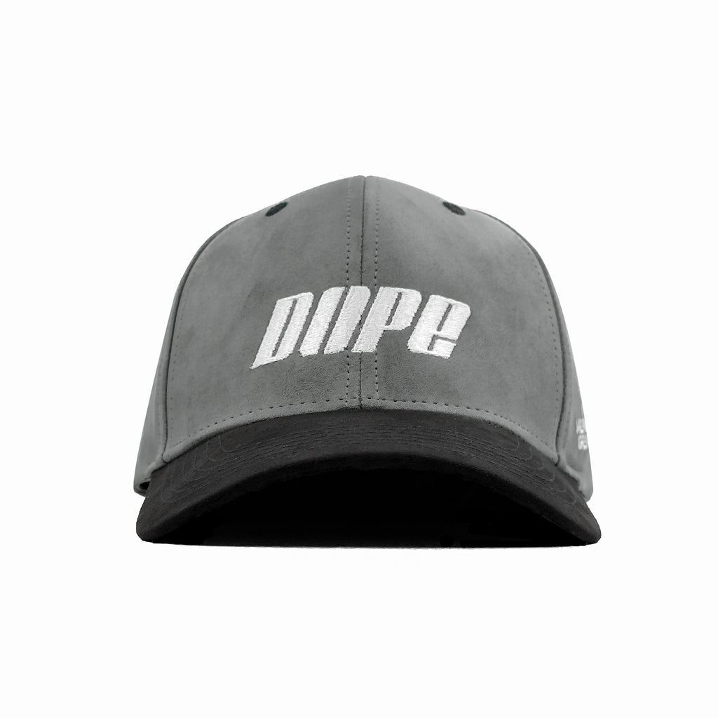 HEAD GEAR DOPE GREY AND BLACK CAP