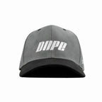 HEAD GEAR DOPE GREY AND BLACK CAP