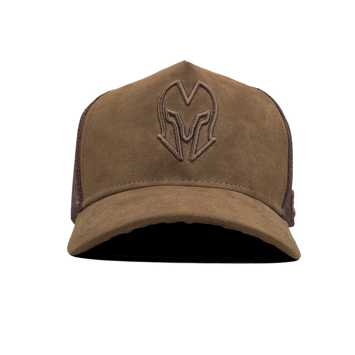 HEAD GEAR CHOCOLATE SUPER SUEDE TRUCKER CAP