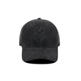 HEAD GEAR BLACK SUPER SUEDE CAP