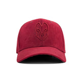 HEAD GEAR RED WINE SUPER SUEDE CAP
