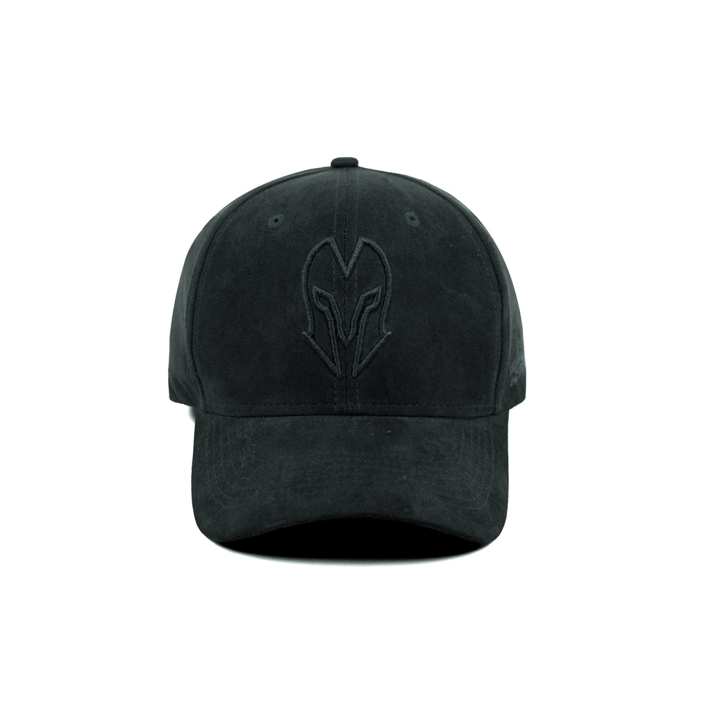 HEAD GEAR BLACK SUPER SUEDE CAP