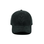HEAD GEAR BLACK SUPER SUEDE CAP