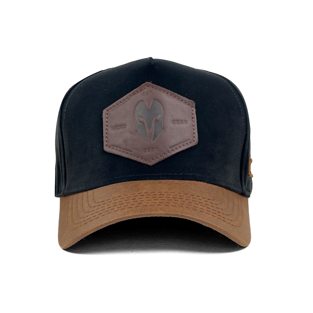 HEAD GEAR HG CORE LEATHER PATCH CAP - HGCH07