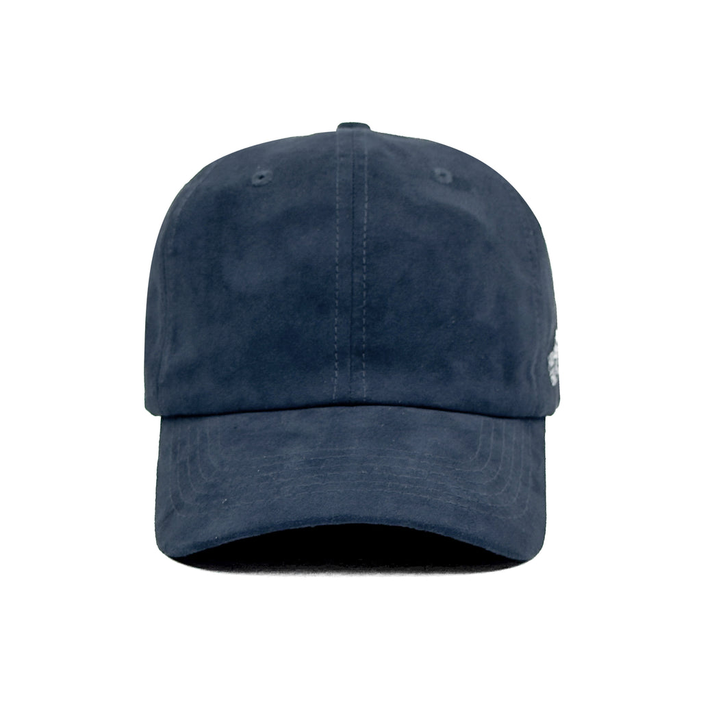 HEAD GEAR SOLID NAVY BLUE SUEDE CAP