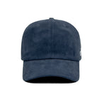 HEAD GEAR SOLID NAVY BLUE SUEDE CAP