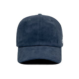 HEAD GEAR SOLID NAVY BLUE SUEDE CAP