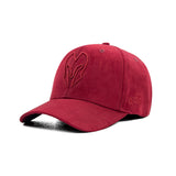 HEAD GEAR RED WINE SUPER SUEDE CAP