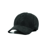 HEAD GEAR BLACK SUPER SUEDE CAP