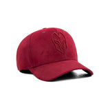 HEAD GEAR RED WINE SUPER SUEDE CAP