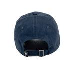 HEAD GEAR SOLID NAVY BLUE SUEDE CAP