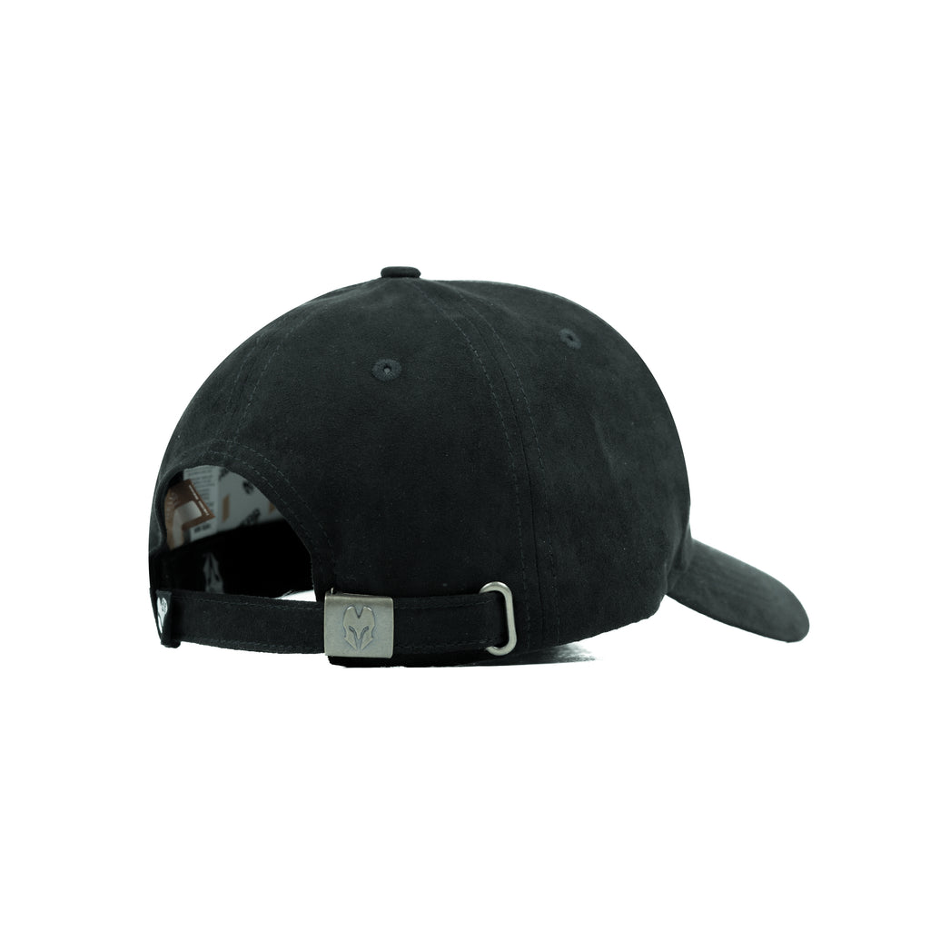 HEAD GEAR BLACK SUPER SUEDE CAP