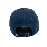 HEAD GEAR SOLID NAVY BLUE SUEDE CAP