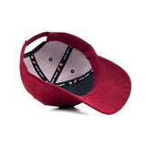 HEAD GEAR RED WINE SUPER SUEDE CAP
