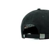 HEAD GEAR BLACK SUPER SUEDE CAP