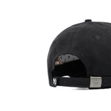HEAD GEAR BLACK SUPER SUEDE CAP