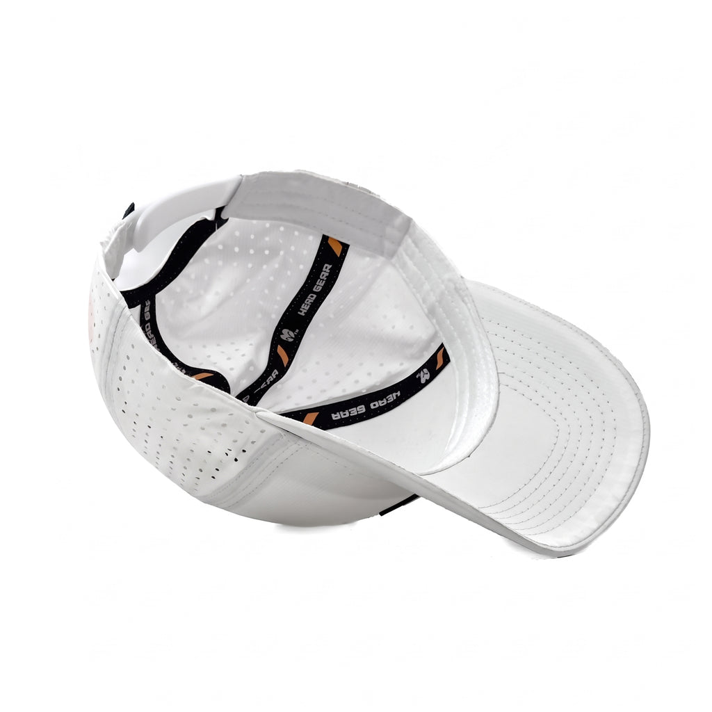 HEAD GEAR WHITE ACTI FLEX CAP