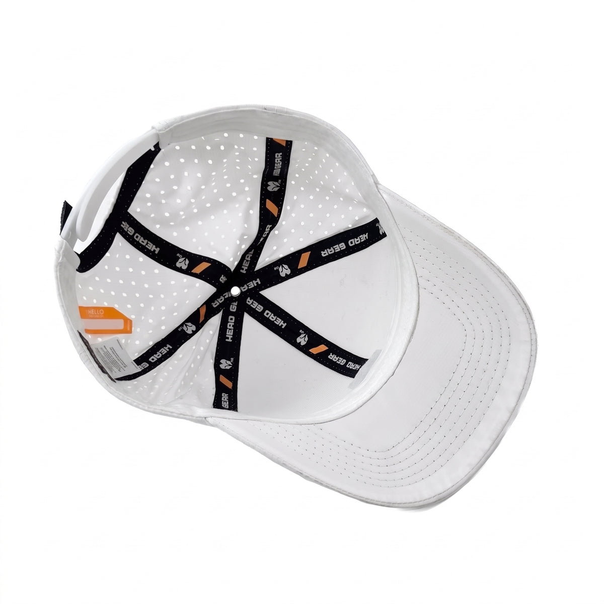 HEAD GEAR WHITE ACTI FLEX CAP