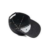 HEAD GEAR BLACK SUPER SUEDE CAP