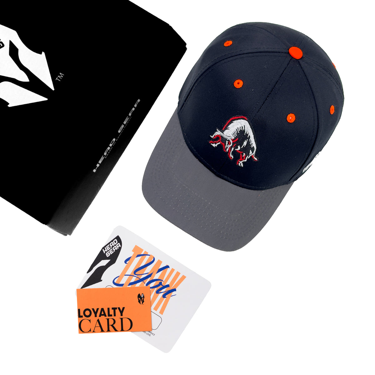 HEAD GEAR BULL CAP
