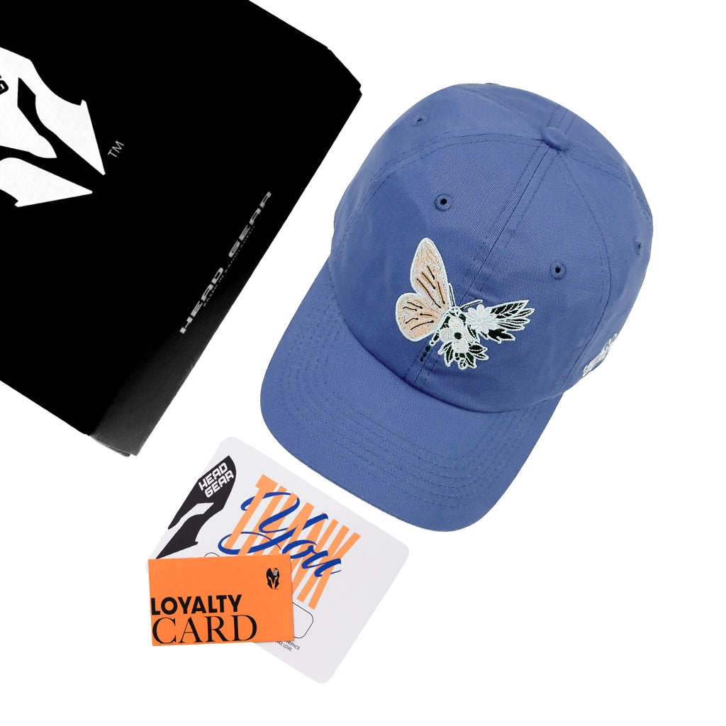 HEAD GEAR FLORAL WINGS CAP