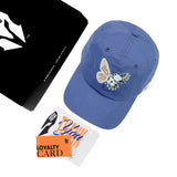 HEAD GEAR FLORAL WINGS CAP