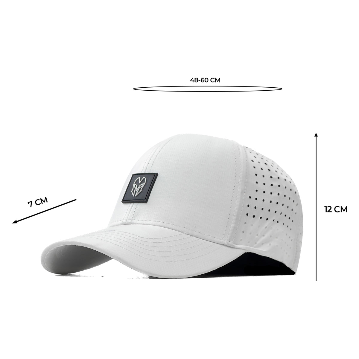 HEAD GEAR WHITE ACTI FLEX CAP