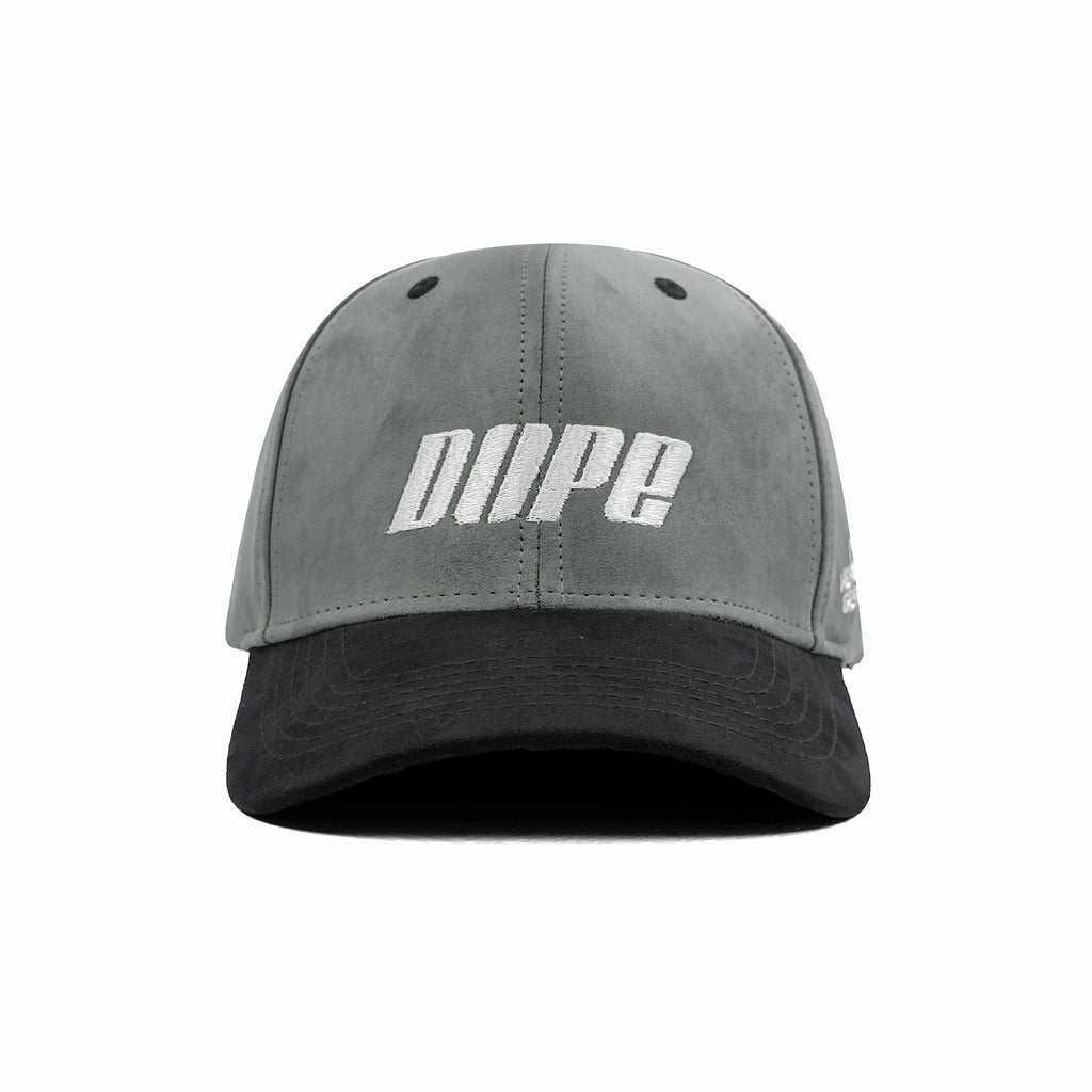 HEAD GEAR DOPE GREY AND BLACK CAP