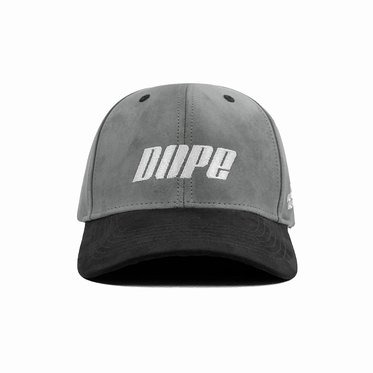 HEAD GEAR DOPE GREY AND BLACK CAP