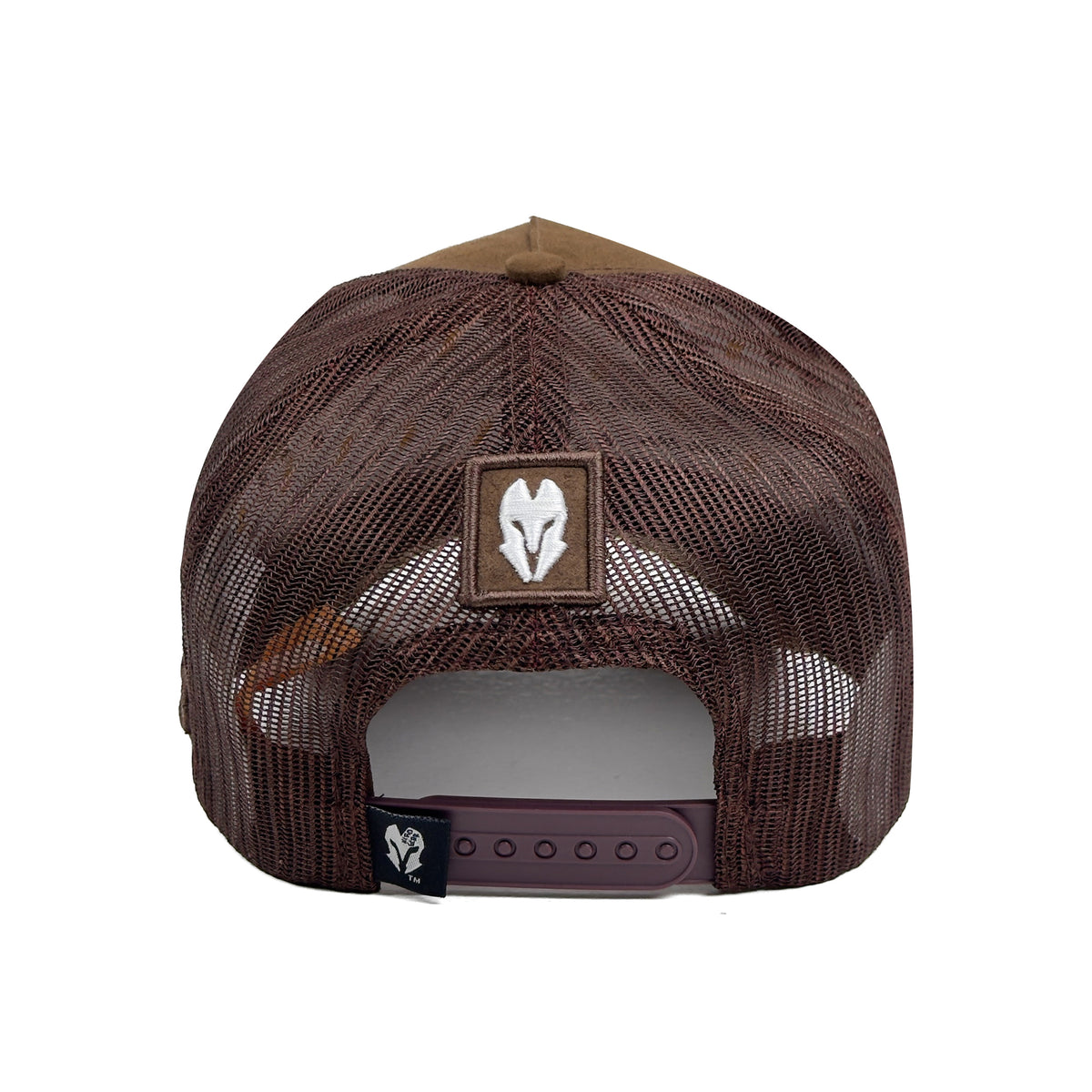 HEAD GEAR CHOCOLATE SUPER SUEDE TRUCKER CAP