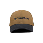HEAD GEAR STUBBORN BROWN AND BLACK CAP