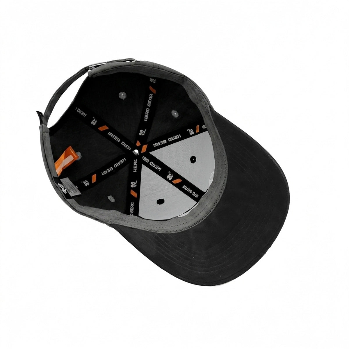 HEAD GEAR DOPE GREY AND BLACK CAP