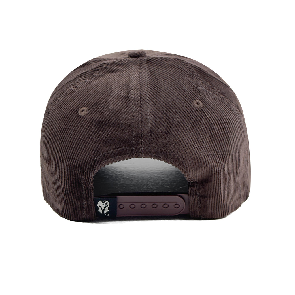 HEAD GEAR LOGO CHOCOLATE CORD CAP
