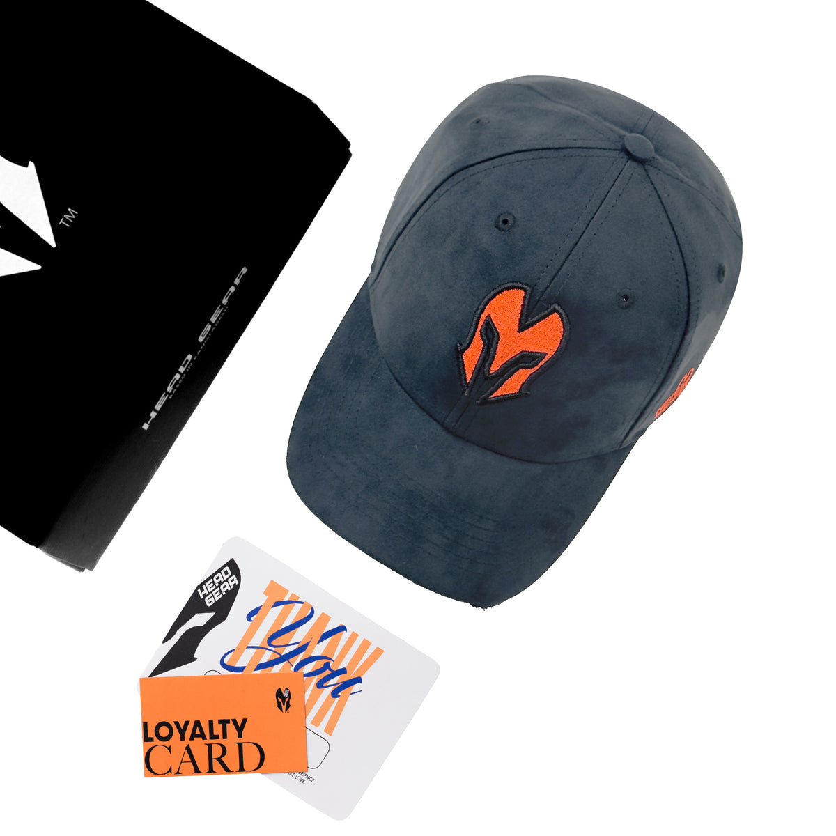 HEAD GEAR BLACK REDEFINED SUEDE CAP