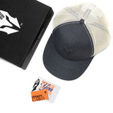 HEAD GEAR GREY BASEBALL TRUCKER CAP
