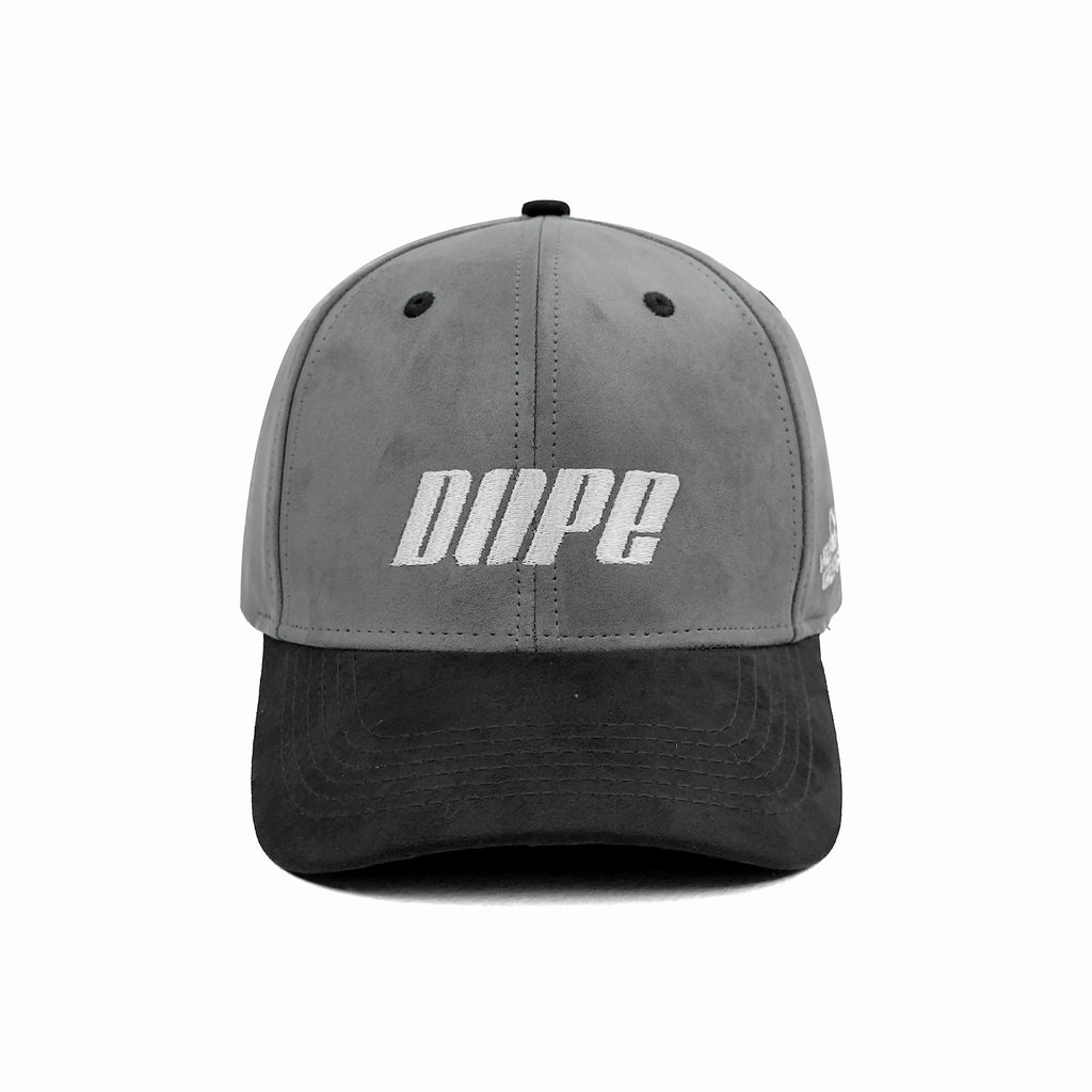 HEAD GEAR DOPE GREY AND BLACK CAP